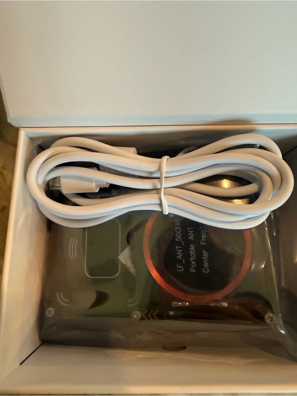 White Cell Phone Accessory - Compatible Electronics